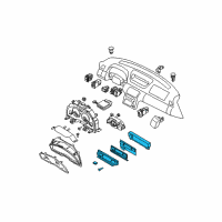 OEM 2007 Infiniti G35 Amplifier - Control, Air Conditioner Diagram - 27760-AC75A