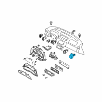 OEM Infiniti G35 Keyless Controller Assembly Diagram - 28595-AM600