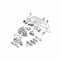 OEM 2008 Infiniti M45 Switch Assy-Trunk Opener Diagram - 25380-JK00A