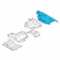 OEM 2020 Ford Escape HEAT SHIELD Diagram - LX6Z-5811434-A