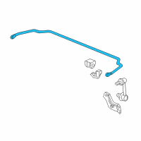 OEM Acura Spring, Rear Stabilizer Diagram - 52300-S3M-A01