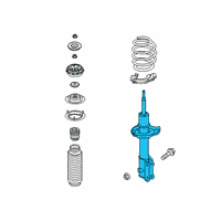 OEM 2022 Hyundai Venue STRUT Assembly-FR, RH Diagram - 54651-K2100