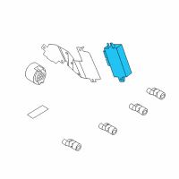 OEM BMW 325Ci Parking Distance Control Module Diagram - 66-20-9-129-815