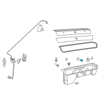 OEM 2013 Ram 1500 Cylinder-Door Lock Diagram - 68071072AA