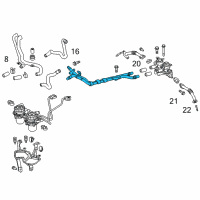 OEM 2013 Toyota Tundra Hose Assembly Diagram - 17303-0S010