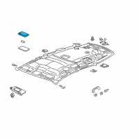 OEM 2016 Honda CR-V Base (Max Ivory) Diagram - 34254-T2A-023ZC