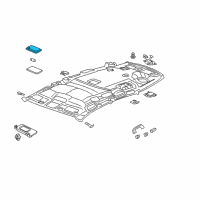 OEM Honda Base (Max Ivory) Diagram - 34252-S5A-003YC