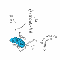 OEM 2017 Kia K900 Fuel Tank Assembly Diagram - 311503T500