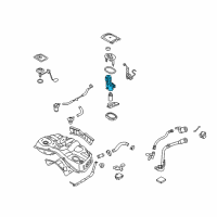 OEM Hyundai Fuel Pump Filter Diagram - 31112-3T000