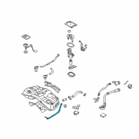 OEM 2015 Hyundai Equus Band Assembly-Fuel Tank Diagram - 31210-3M000