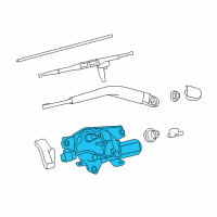 OEM 2019 Toyota Sequoia Rear Motor Diagram - 85130-0C010