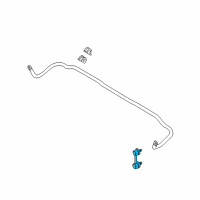 OEM 2003 Kia Spectra Link Assembly-Control, LH Diagram - 0K2N134170A