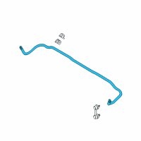 OEM 2004 Kia Spectra Bar-Front Stabilizer Diagram - 0K2N134151BSJ