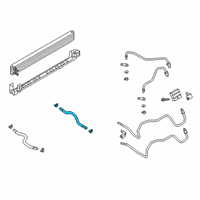 OEM 2018 Ford Focus Hose Diagram - F1FZ-7W064-A