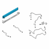 OEM 2016 Ford Focus Oil Cooler Diagram - F1FZ-7A095-B