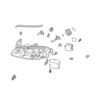 OEM 2006 Infiniti FX45 Screw-Tapping Diagram - 08543-5165A