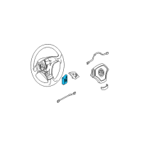 OEM 2000 BMW 328i Radio/Telephone Switch Diagram - 61-31-8-375-240