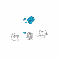 OEM GMC Sierra 1500 Junction Block Diagram - 22745714