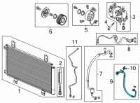 OEM 2022 Honda Civic HOSE, DISCHARGE Diagram - 80315-T20-A01