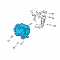 OEM 2018 Chevrolet Colorado Alternator Diagram - 84129223