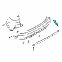 OEM 2020 Ford Escape REFLECTOR ASY Diagram - LJ6Z-13A565-B