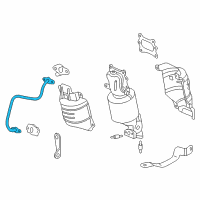 OEM 2016 Honda Pilot Pipe Comp, EGR Diagram - 18717-5G0-A00