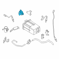 OEM 2014 Nissan Rogue Select Valve Assembly - Control Diagram - 14930-JA10E