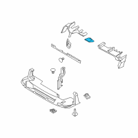 OEM 2017 Ford Transit-250 Inner Weatherstrip Diagram - CK4Z-16A238-C