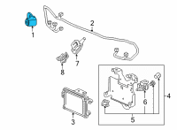 OEM Honda Ridgeline SENSOR ASSY- *NH533* Diagram - 39680-T6Z-A11ZA