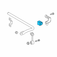 OEM 2021 Toyota RAV4 Prime Bushings Diagram - 48818-42040