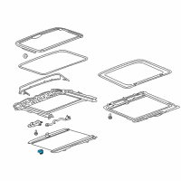 OEM 2021 Buick Enclave Handle Diagram - 84665858