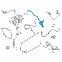 OEM BMW 760Li Engine Coolant Hose Diagram - 11-53-7-562-149