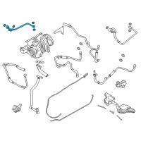 OEM BMW 760Li Oil Pipe Diagram - 11-42-7-562-140