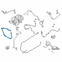 OEM BMW 760Li Return Hose Diagram - 11-53-7-562-148