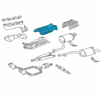 OEM 2001 Lexus LS430 Insulator, Front Floor Heat, NO.1 Diagram - 58151-50020