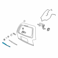 OEM 2017 Ford Expedition Rear Arm Diagram - 9L1Z-17526-AA