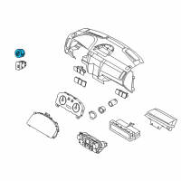 OEM 2009 Ford Focus Headlamp Switch Diagram - 8S4Z-11654-AA