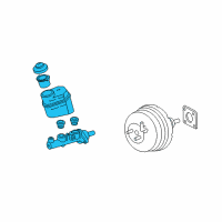 OEM Toyota Avalon Master Cylinder Diagram - 47028-07010