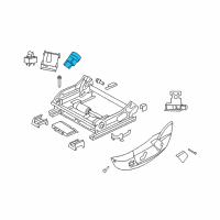 OEM Dodge Switch-Heated Seat Diagram - 4602389AA