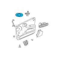OEM 2004 Dodge Intrepid Switch-Mirror Diagram - 4760174AG