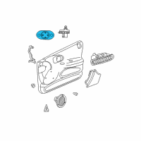 OEM 2001 Chrysler LHS Switch-Mirror Diagram - 4760174AG