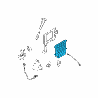 OEM 2012 Kia Optima Engine Ecm Control Module Diagram - 391082G911