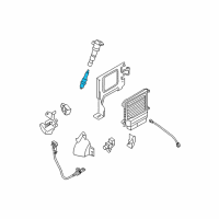 OEM Hyundai Santa Fe Sport Plug Assembly-Spark Diagram - 18849-09085