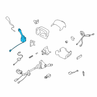 OEM 2000 Pontiac Bonneville Switch Asm, Windshield Wiper & Windshield Washer Diagram - 26057316