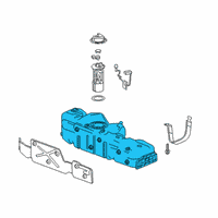 OEM 2019 Chevrolet Silverado 1500 Fuel Tank Diagram - 84619575