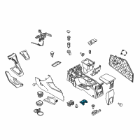 OEM 2018 Ford Transit Connect Holder Diagram - CV6Z-58045C22-AA