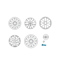OEM Kia Sportage Tire Pressure Sensor Diagram - 529333F000