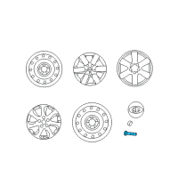 OEM 2008 Kia Spectra Tire Pressure Sensor Diagram - 529333F000