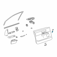 OEM Lincoln Trunk Lid Switch Diagram - 3W1Z-54432A38-AAA