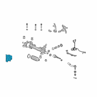 OEM 2013 Acura TL Baffle, Eps Heat Diagram - 53692-TK4-A00